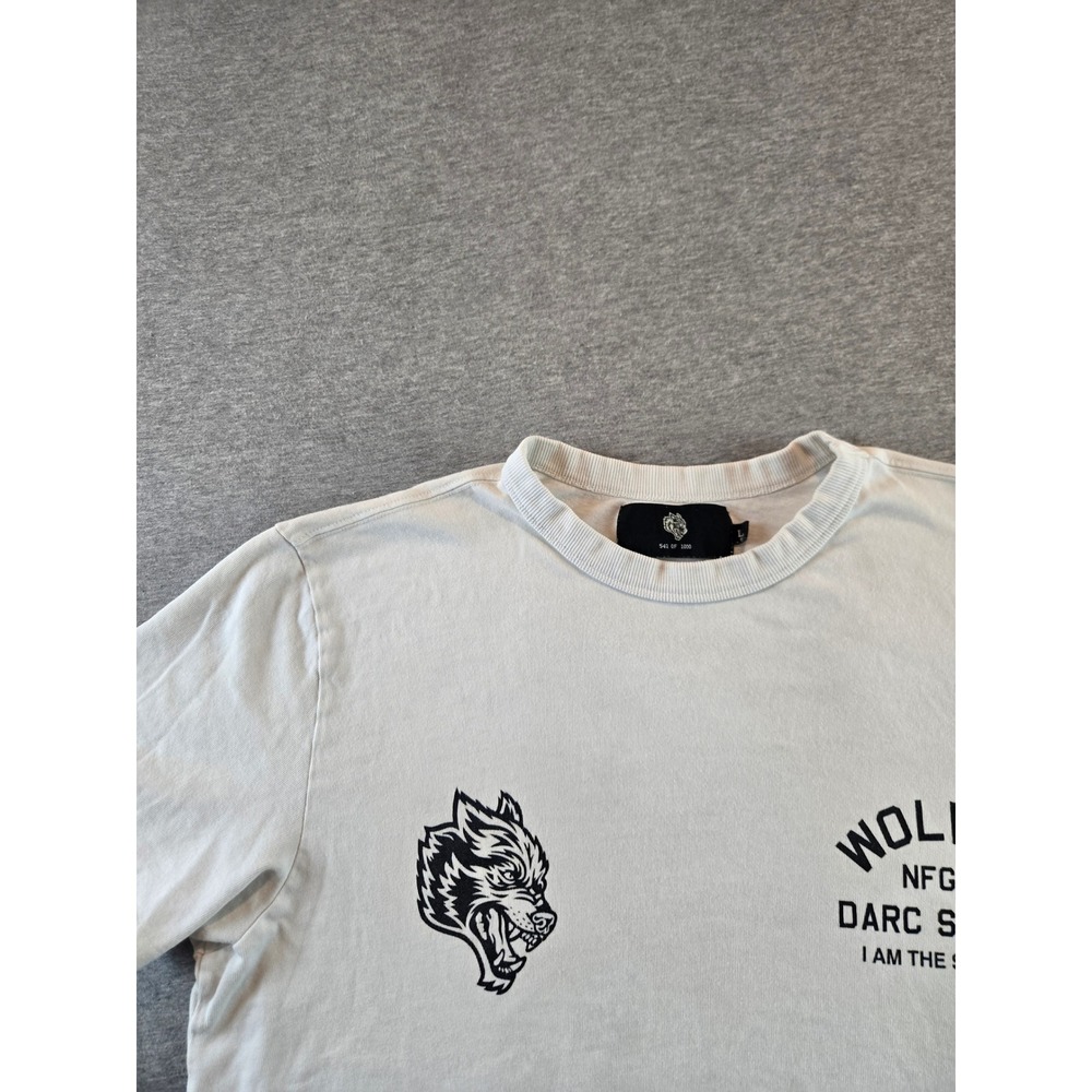 Darc Sport Wolves NFGU T-Shirt Mens L White Graphic Ltd Edition 541/1000 Gym - Picture 4 of 9